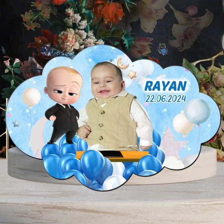 Magneti botez baiat Baby Boss