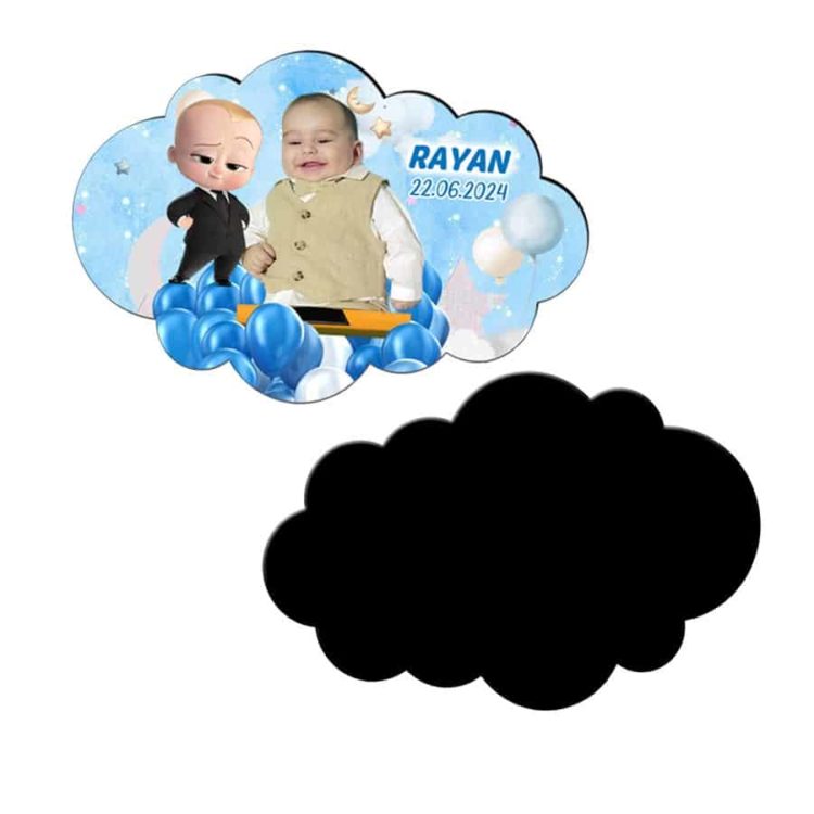 Magneti botez baiat Baby Boss