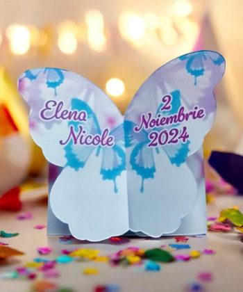 Marturii botez fete fluture