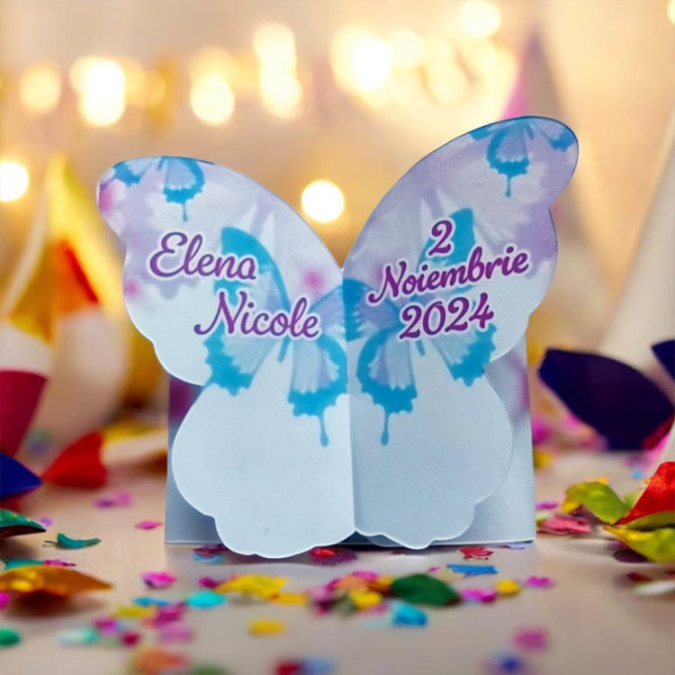 Marturii botez fete fluture
