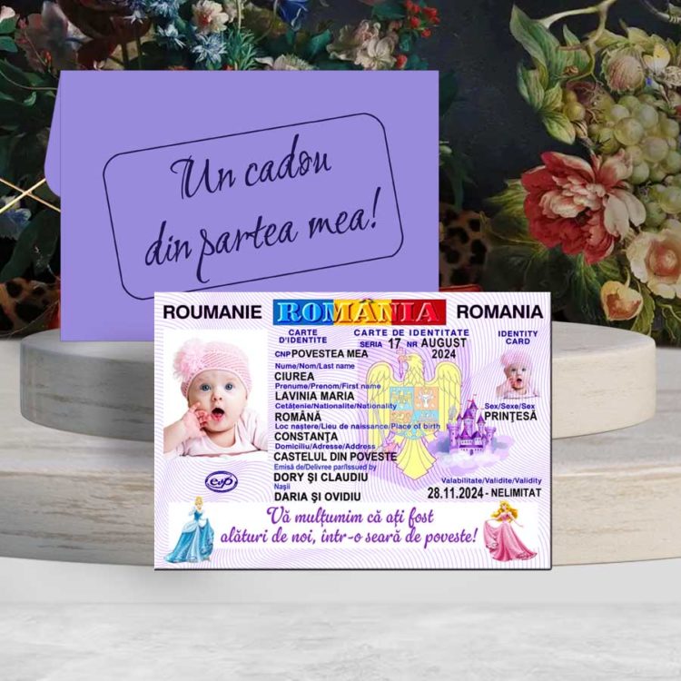 Marturii Botez Fete Printese - Marturii Botez Buletin