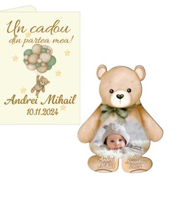 Marturii botez ursulet cu baloane