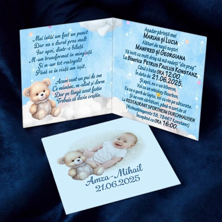 Invitatie Botez Ursulet