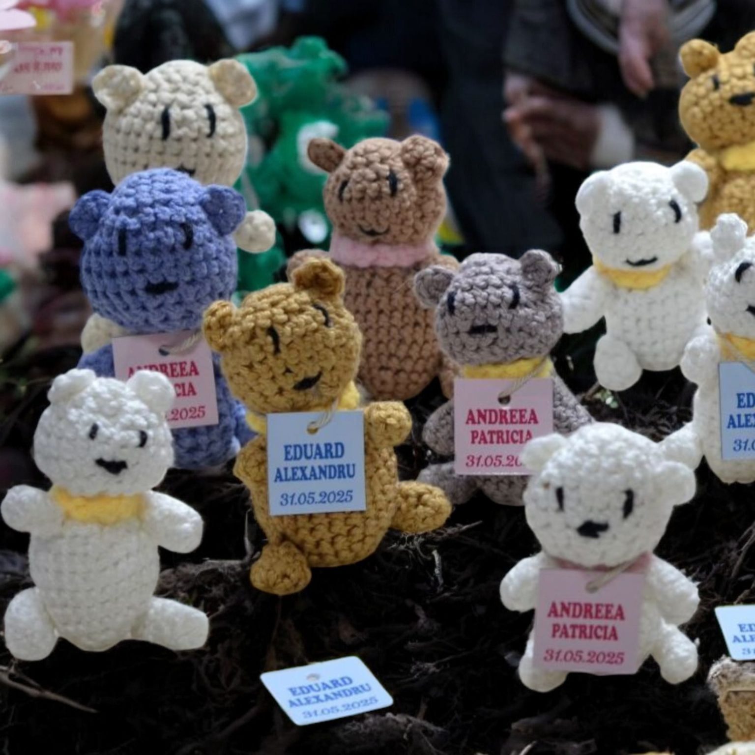 Marturii Botez Ursuleti Crosetati - Marturii Botez Crosetate