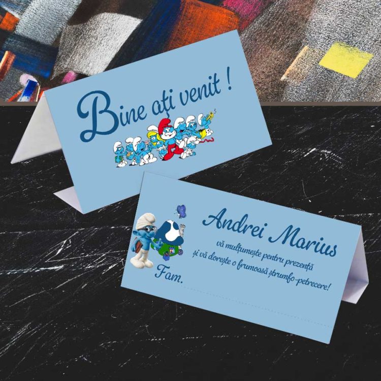 Plicuri Bani Botez Strumfi - Plic Bani Botez - Plicuri Botez - Plicuri De Bani Botez