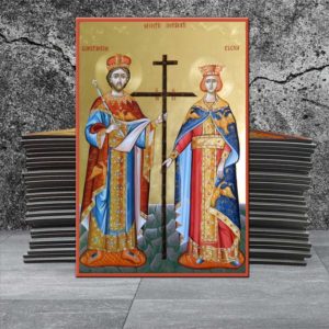 Marturii Iconite Magnetice - Sfintii Constantin si Elena