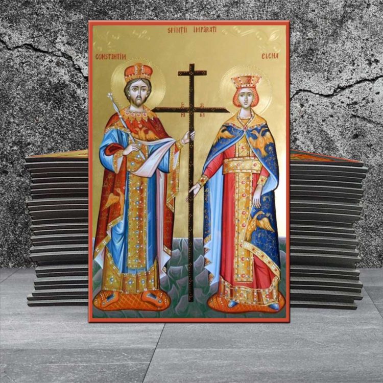Marturii Iconite Magnetice - Sfintii Constantin si Elena