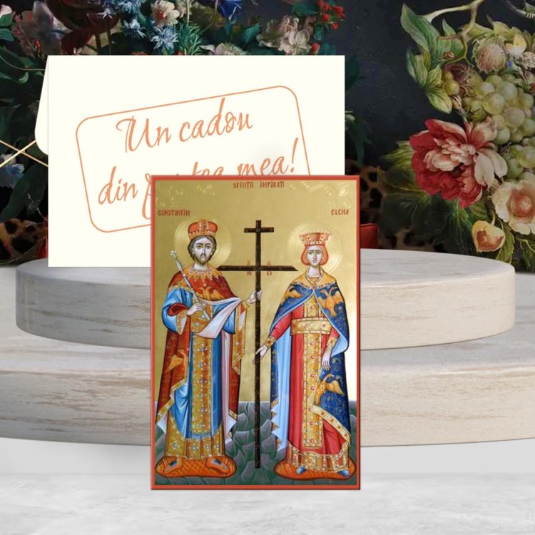 Marturii Iconite Magnetice - Sfintii Constantin si Elena