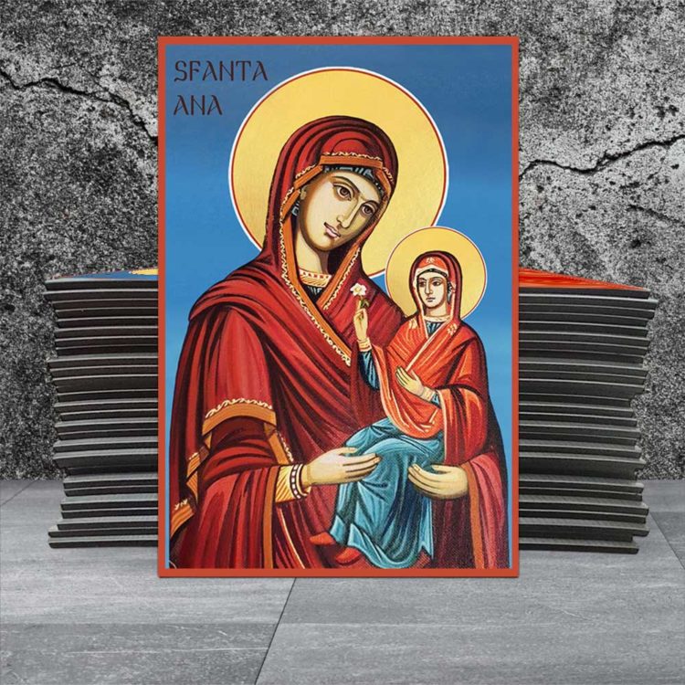 Marturii Botez Iconite Magnetice - Sf. Ana