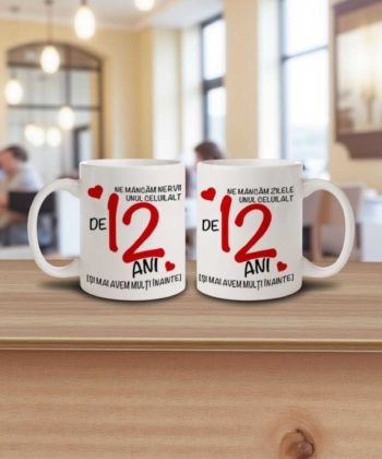 Cadou Aniversare Casatorie - Set 2 Cani Personalizate