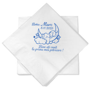 Servetele Personalizate BS15 - Servetele Botez