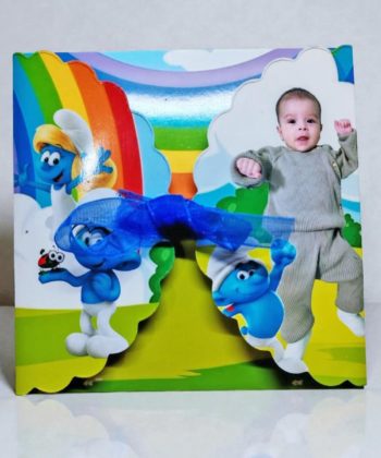 Invitatii Botez Strumfi - Invitatii Botez Baieti