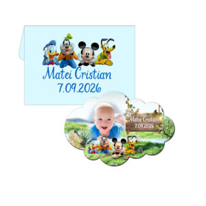 Marturii Botez Mickey MBM75 – O amintire speciala pentru o zi de poveste