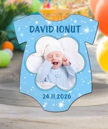 magneti marturii botez baieti magnet tricou personalizat