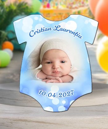 marturii botez baieti magnet tricou personalizat