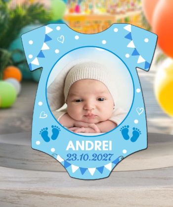 marturii botez baieti magnet tricou grafica baby