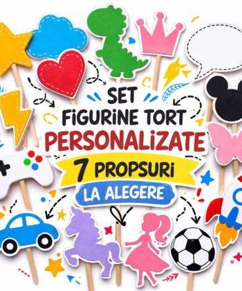 figurine tort personalizate la comanda 7 propsuri tematica la alegere