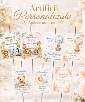 Artificii Personalizate Aprinde-ma la Tort