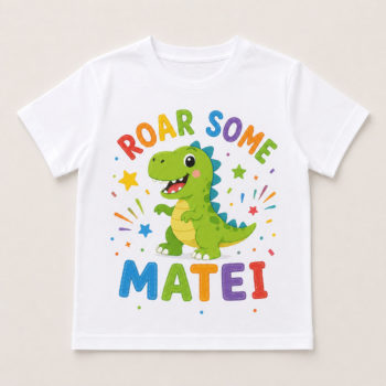 Tricou personalizat copii 7-8 ani size 42 cu poza si text